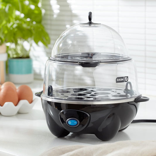 Deluxe 12-Egg Cooker – Electric Hard-Boiled Egg Maker