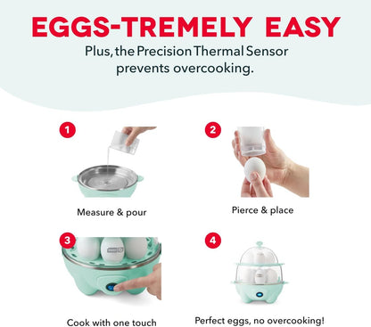 Deluxe 12-Egg Cooker – Electric Hard-Boiled Egg Maker